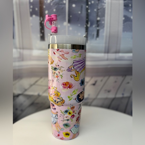 30oz princess tumbler NWOT - Picture 8 of 11